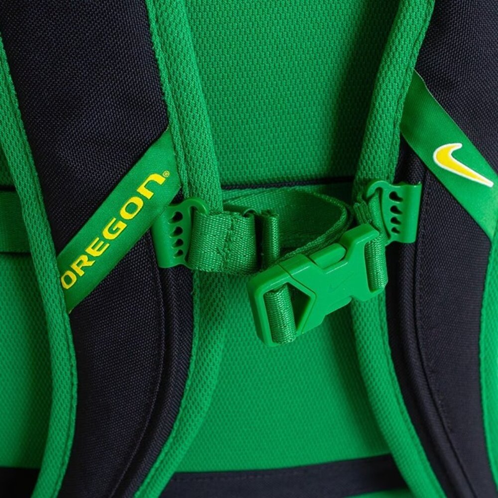Nike Oregon Ducks 2024 Utility Speed Backpack One Size Black Yellow Green - Picture 6 of 11